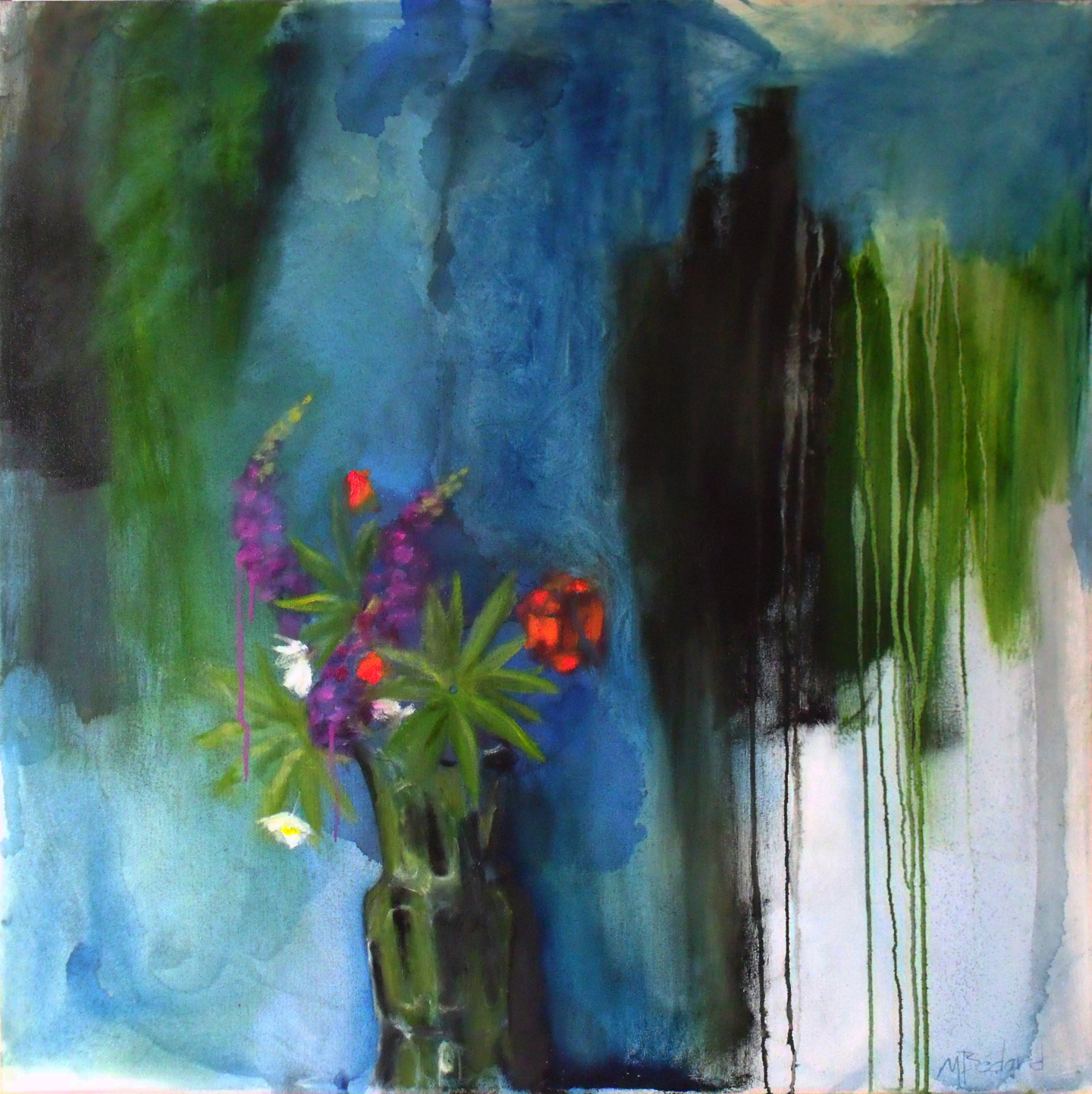 2017, médium mixte, 36 x 36''